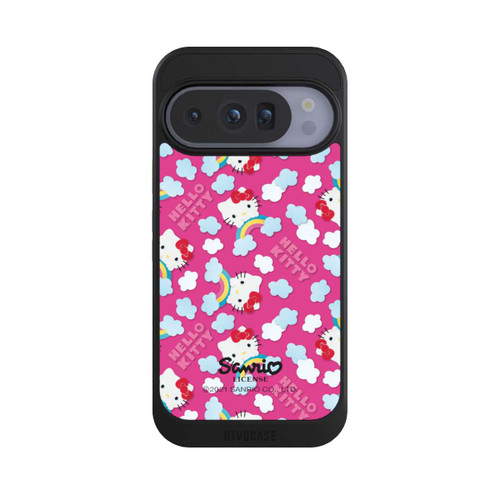 Google Pixel 10 Pro NIVOcore Hello Kitty Regenbogenmuster