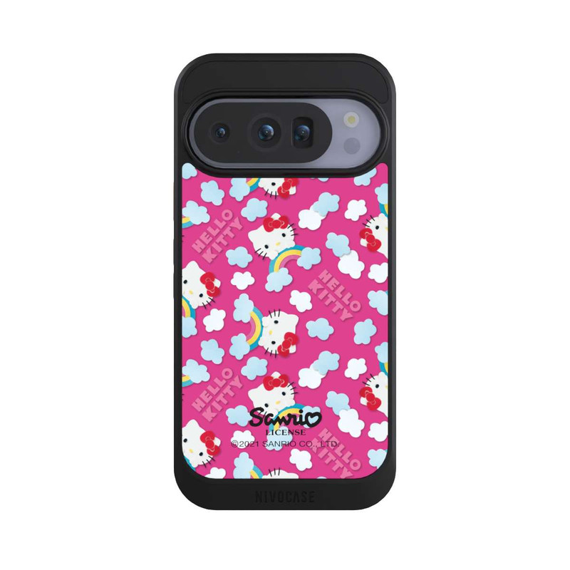 Pixel 10 Pro NIVOcore Hello Kitty Regenbogenmuster