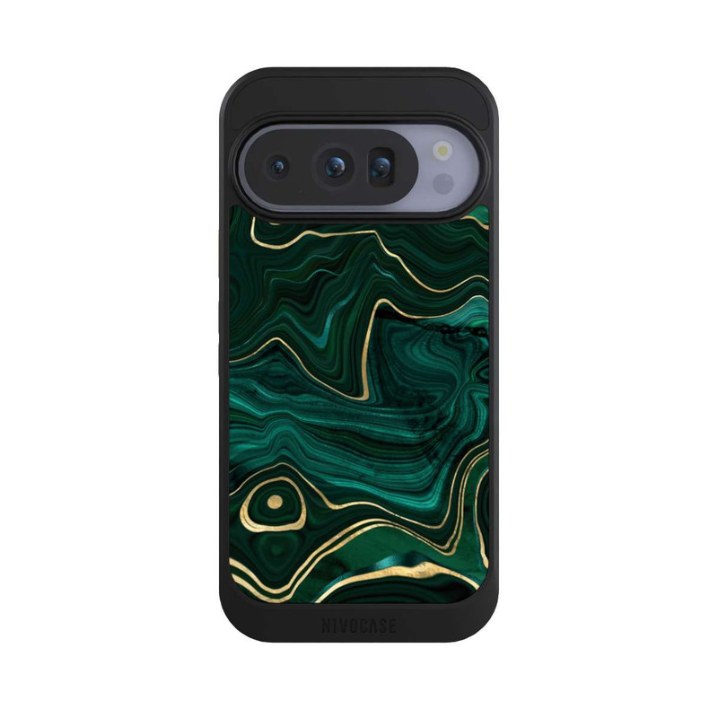 Pixel 10 Pro NIVOcore Malachit Golddruck