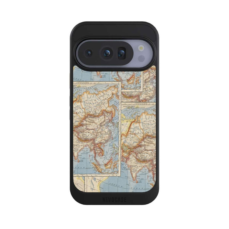 Pixel 10 Pro NIVOcore Weltkarte Vintage