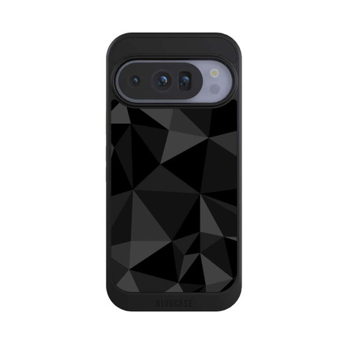 Google Pixel 10 Pro NIVOcore Polygonmuster schwarz