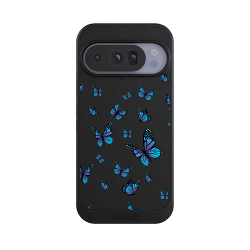 Google Pixel 10 Pro NIVOcore Schmetterlingmuster Transparent