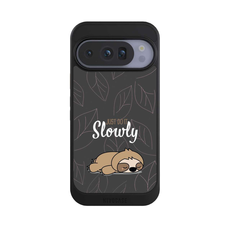 Pixel 10 Pro NIVOcore Just Do It Slowly Sloth Grey