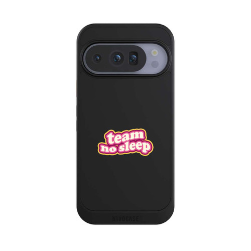 Google Pixel 10 Pro NIVOcore Team No Sleep 70s Transparent