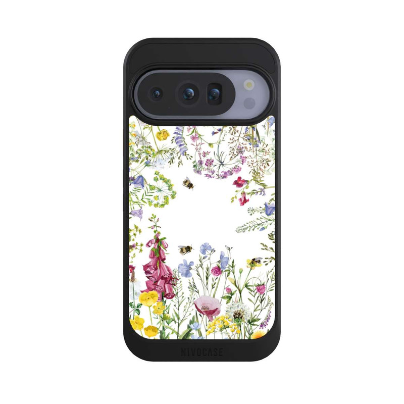 Pixel 10 Pro NIVOcore Cadre de fleurs sauvages des prés d'été