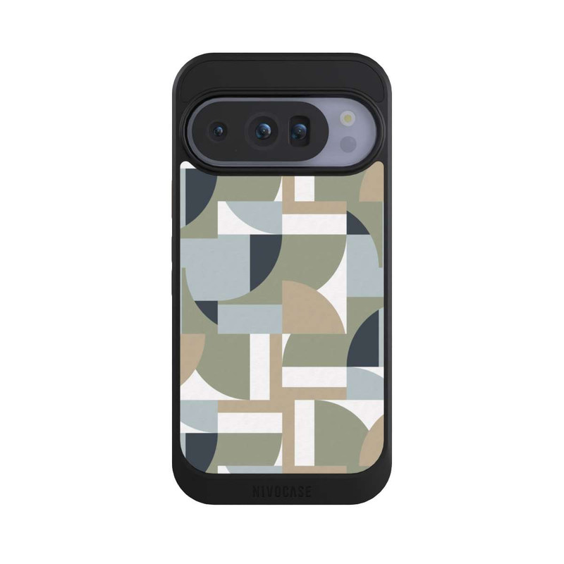 Pixel 10 Pro NIVOcore Futuristische Bauhaus Polygone Beige