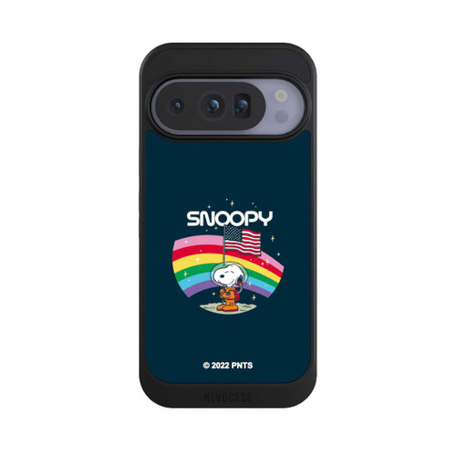 Google Pixel 10 Pro NIVOcore Snoopy Weltraumreisender Regenbogen