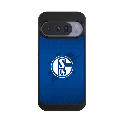 Google Pixel 10 Pro NIVOcore Schalke 04 Farbe Fleck Blau