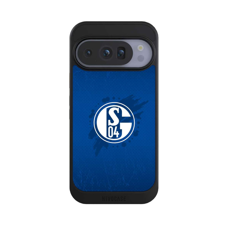 Pixel 10 Pro NIVOcore Schalke 04 Farbe Fleck Blau