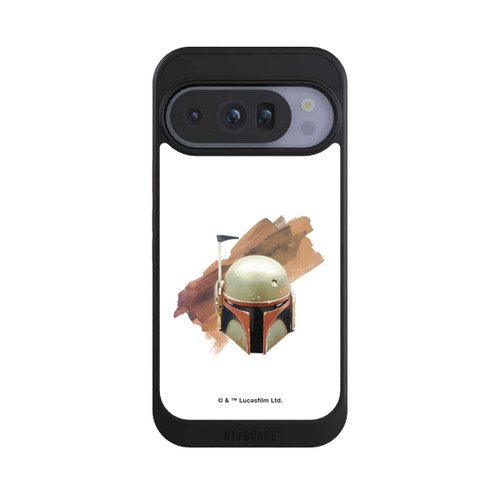 Google Pixel 10 Pro NIVOcore Boba Fett Helm Weiß