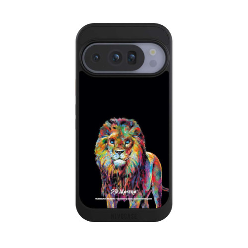 Google Pixel 10 Pro NIVOcore Löwe Bunte Kunst von P.D. Moreno