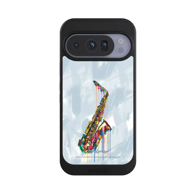 Pixel 10 Pro NIVOcore Saxophone Art By P.D. Moreno