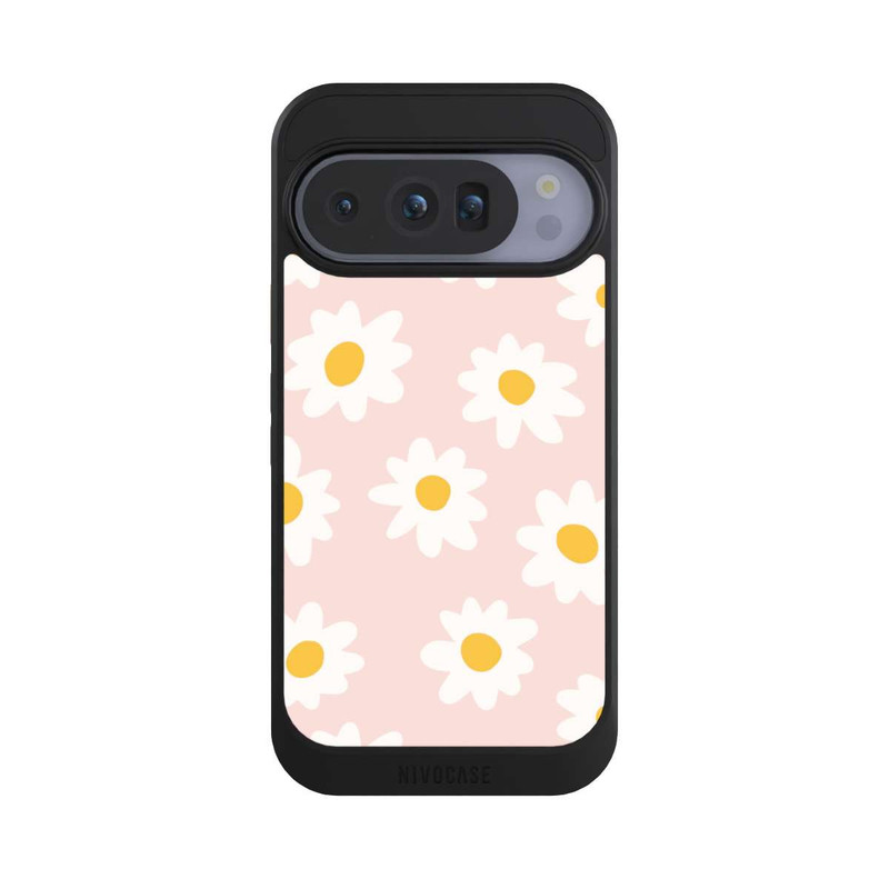 Pixel 10 Pro NIVOcore Blumen Retro Apricot