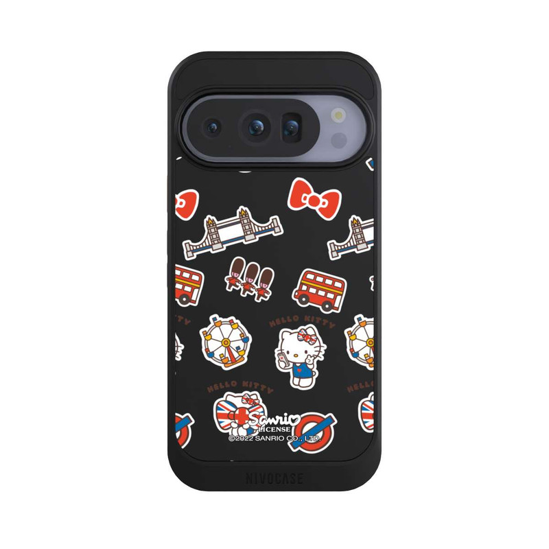 Pixel 10 Pro NIVOcore Hello Kitty Londoner Abzeichen Transparent