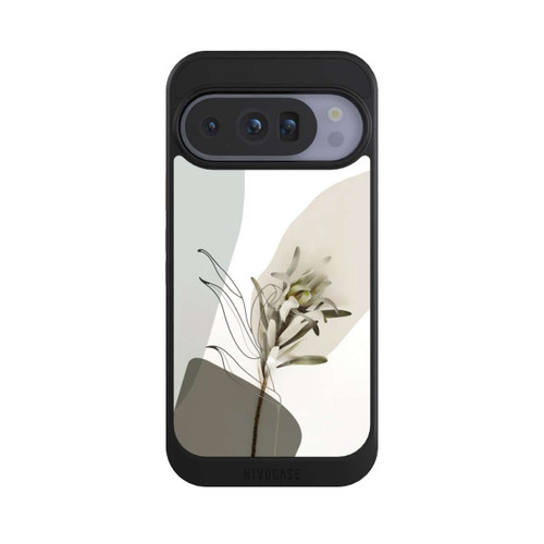Google Pixel 10 Pro NIVOcore Boho Line Art Olivgrün
