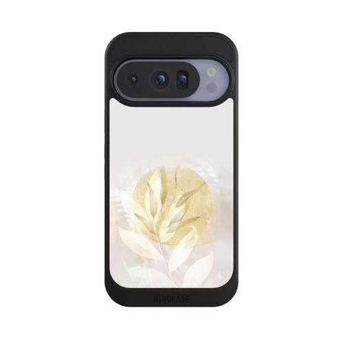 Google Pixel 10 Pro NIVOcore Boho Gold Blumen Kunst