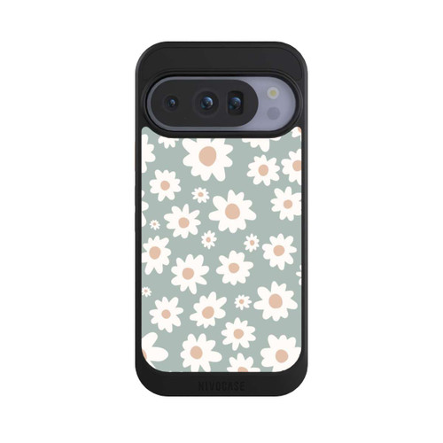 Google Pixel 10 Pro NIVOcore Gänseblümchen Muster grün