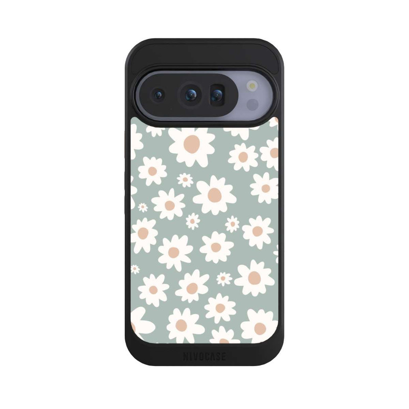 Pixel 10 Pro NIVOcore Gänseblümchen Muster grün