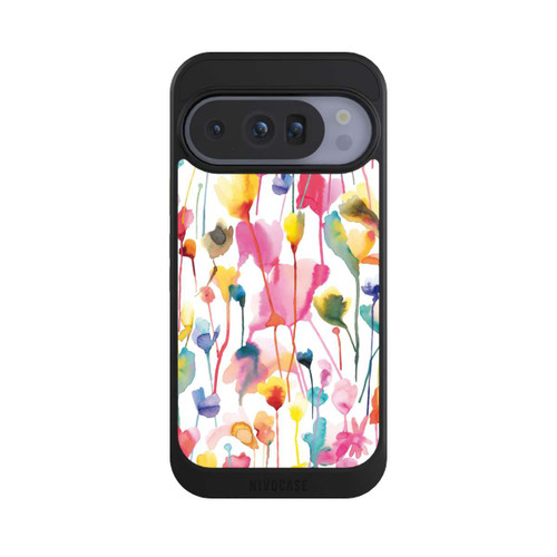 Google Pixel 10 Pro NIVOcore Aquarell Wildblumen bunt