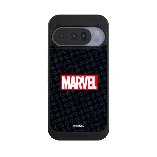 Google Pixel 10 Pro NIVOcore Marvel Logo Black Red 