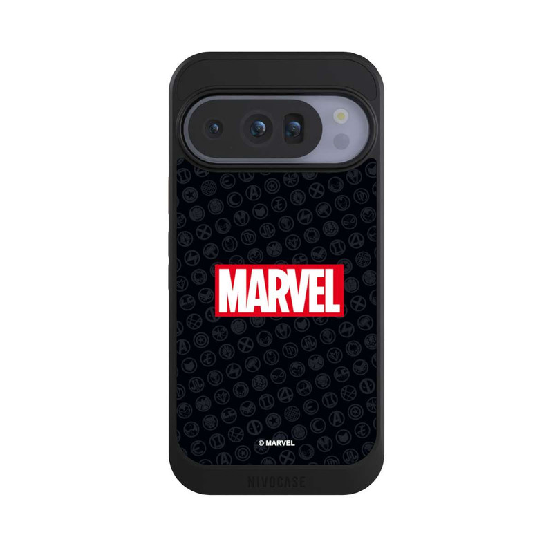 Pixel 10 Pro NIVOcore Marvel Logo Black Red 