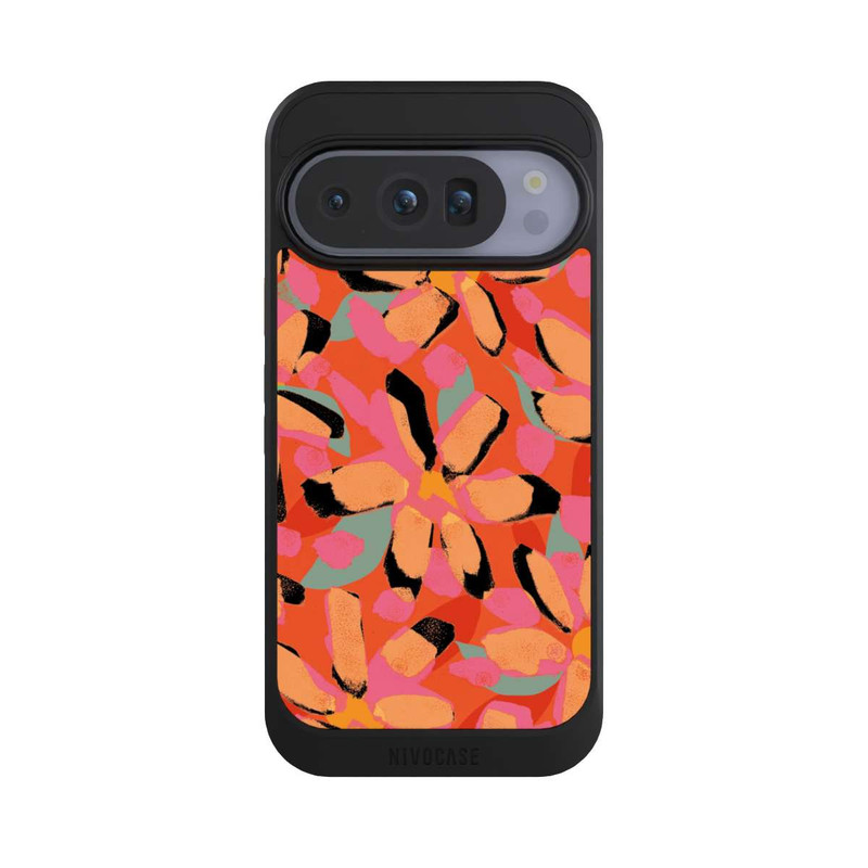 Pixel 10 Pro NIVOcore Orangenblüten-Muster