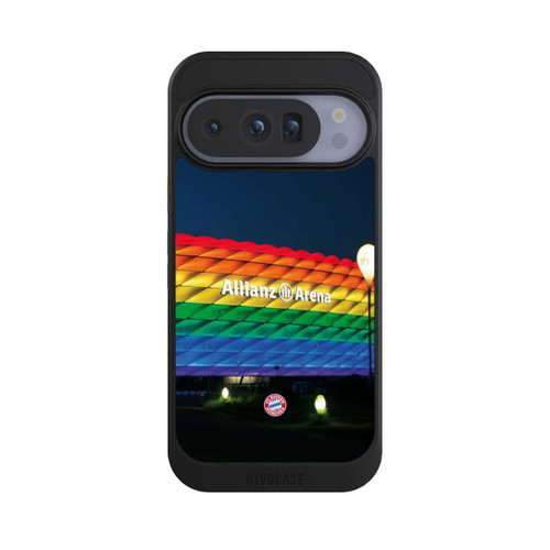 Google Pixel 10 Pro NIVOcore Allianz Arena Regenbogen