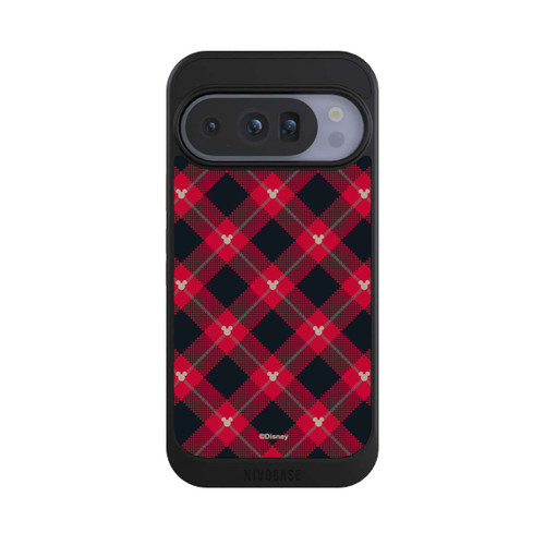 Google Pixel 10 Pro NIVOcore Mickey Weihnachtsmuster Rot