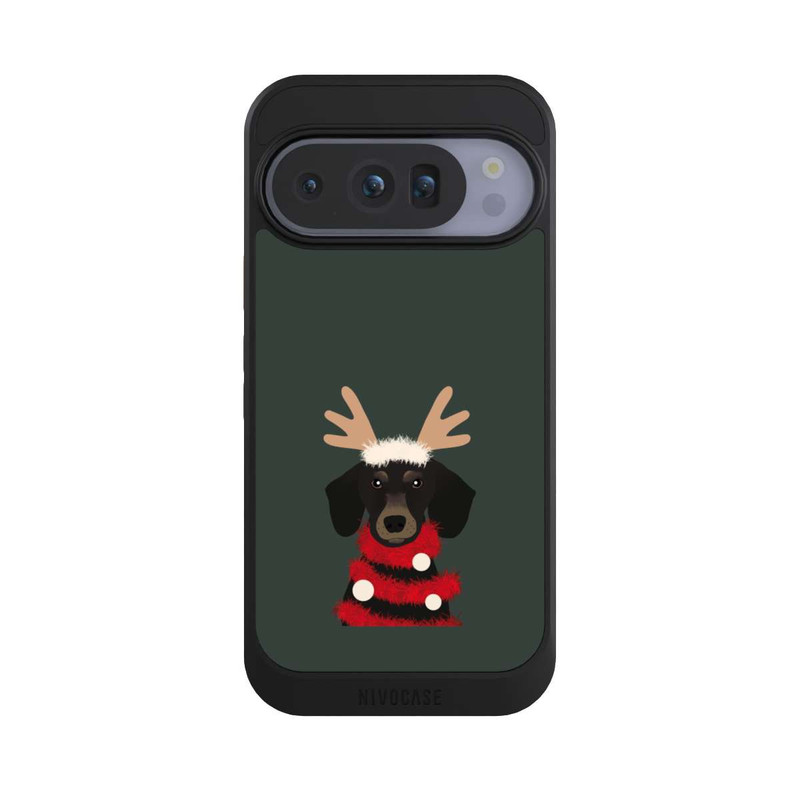 Pixel 10 Pro NIVOcore weihnachtlicher Dackel