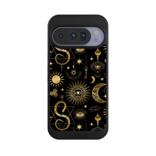 Google Pixel 10 Pro NIVOcore Himmlische Sonne und Mond Steampunk