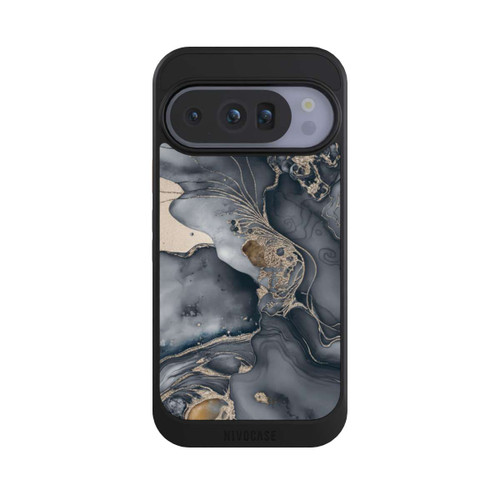 Google Pixel 10 Pro NIVOcore Alcohol Ink Gold Grau mit KI