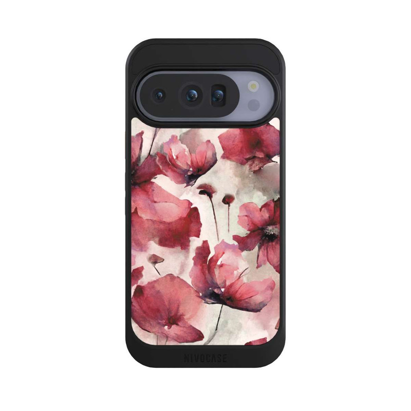 Pixel 10 Pro NIVOcore Wilde Mohnblumen