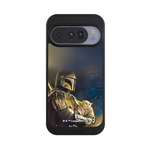 Google Pixel 10 Pro NIVOcore Mandalorianer und Grogu im Schiff