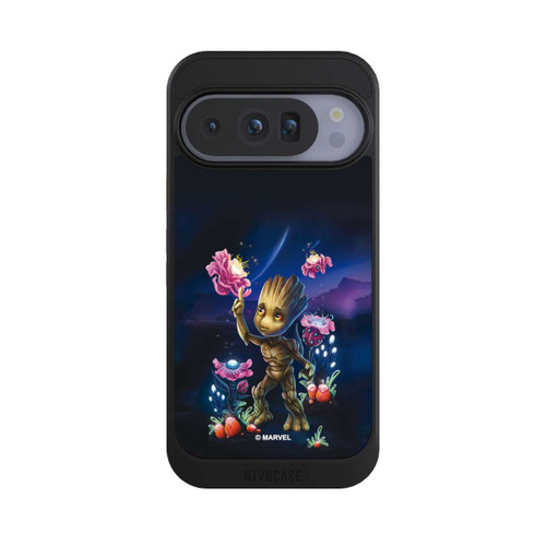 Google Pixel 10 Pro NIVOcore Baby Groot Blumen