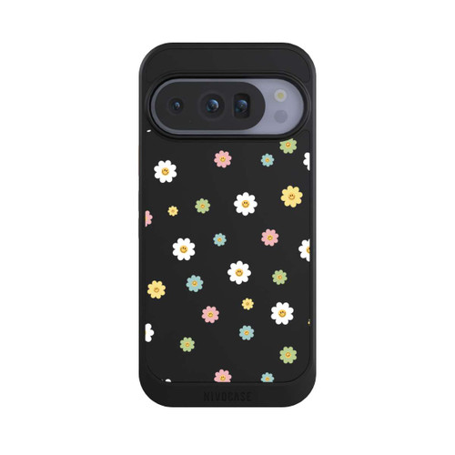 Google Pixel 10 Pro NIVOcore Flower Power klein transparent