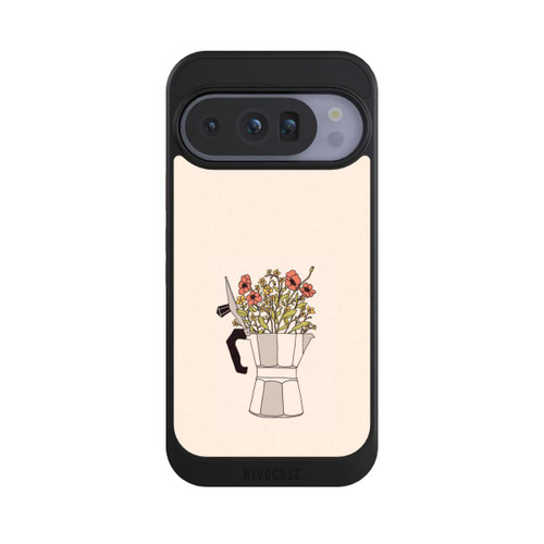 Google Pixel 10 Pro NIVOcore Moka Blumen