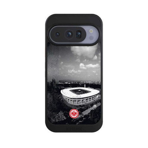 Google Pixel 10 Pro NIVOcore SGE Stadion Schwarz Weiß