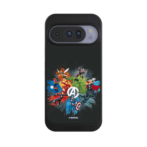 Google Pixel 10 Pro NIVOcore Marvel's Avengers Black
