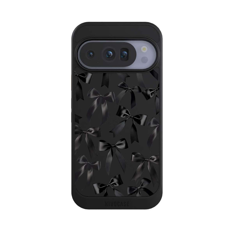 Pixel 10 Pro NIVOcore Schwarze Satinschleifen