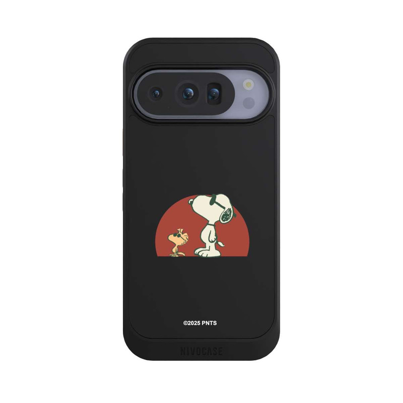 Pixel 10 Pro NIVOcore Snoopy Woodstock Far Out transparent
