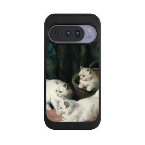 Google Pixel 10 Pro NIVOcore Three White Angora Kittens