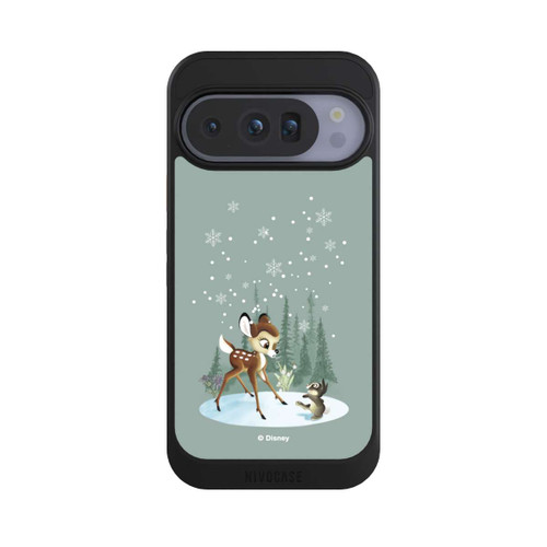Google Pixel 10 Pro NIVOcore Bambi et Panpan Monde Hivernal