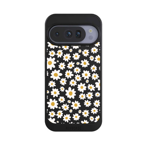Google Pixel 10 Pro NIVOcore Daisy Flower Seamless Pattern Transparent