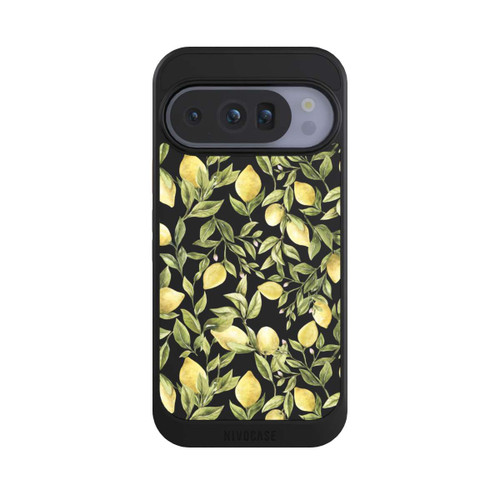 Google Pixel 10 Pro NIVOcore Lemon Summer Pattern Transparent