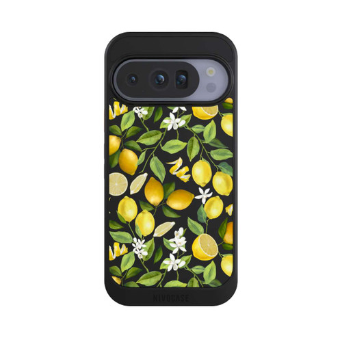 Google Pixel 10 Pro NIVOcore Lemon Summer Wallpaper Transparent