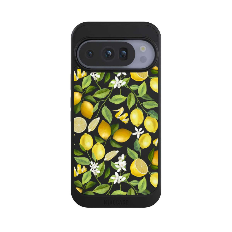 Pixel 10 Pro NIVOcore Lemon Summer Wallpaper Transparent