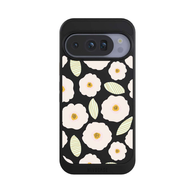 Pixel 10 Pro NIVOcore Simple Pastell Flowers Light Transparent