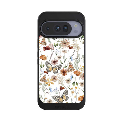 Google Pixel 10 Pro NIVOcore Wildflowers and Butterflies Pattern
