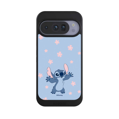 Google Pixel 10 Pro NIVOcore Stitch Pastel Flowers Blue