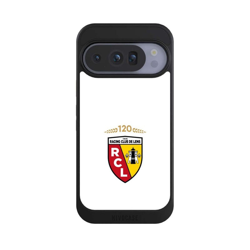 Pixel 10 Pro NIVOcore 120 Jahre Jubiläums Logo weiß